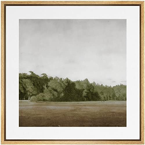 Amazon.com: SIGNWIN Framed Canvas Print Wall Art Green Mountain Hill Forest Landscape View Nature... | Amazon (US)