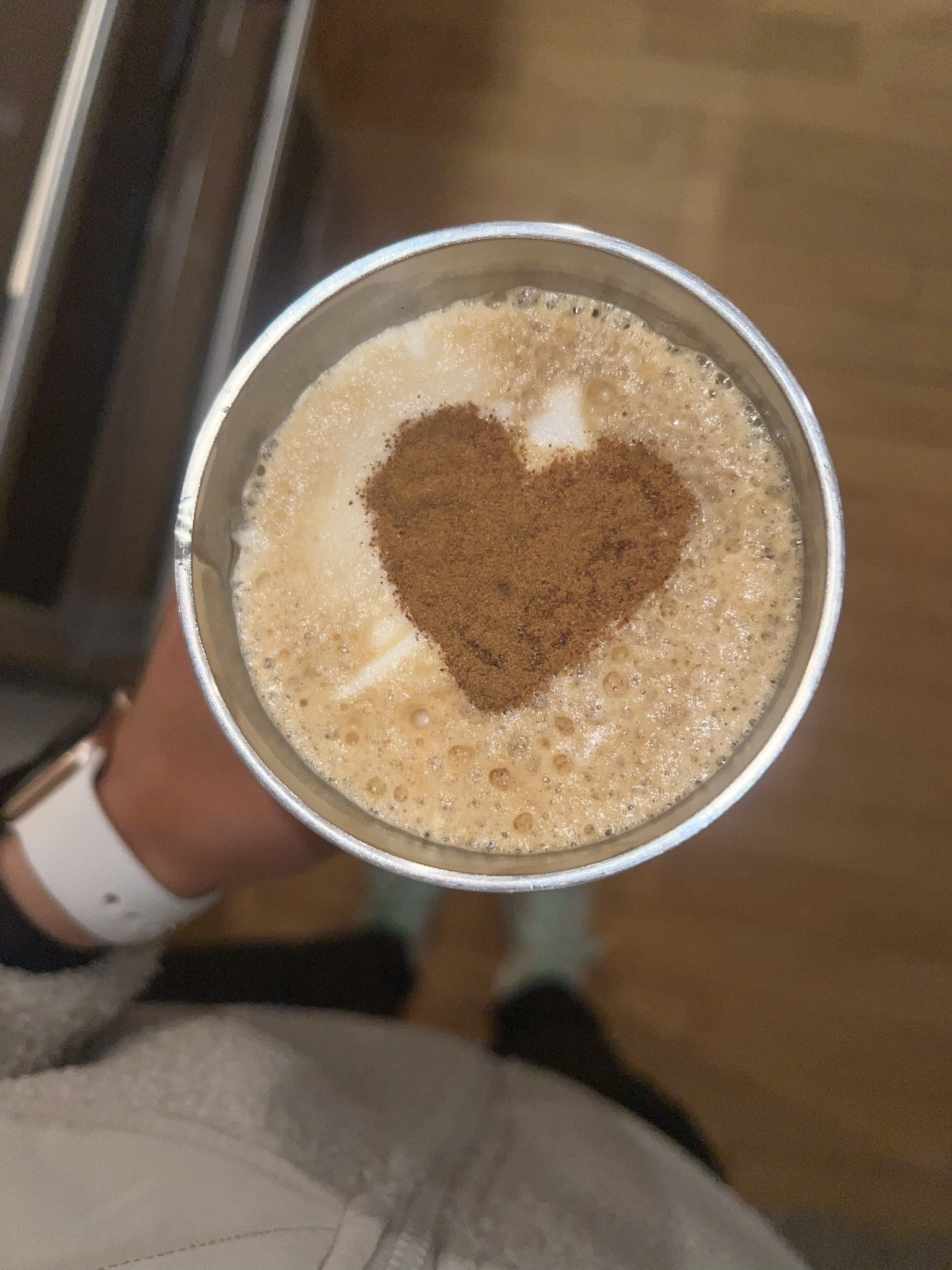 Who doesn’t love some latte art?? 