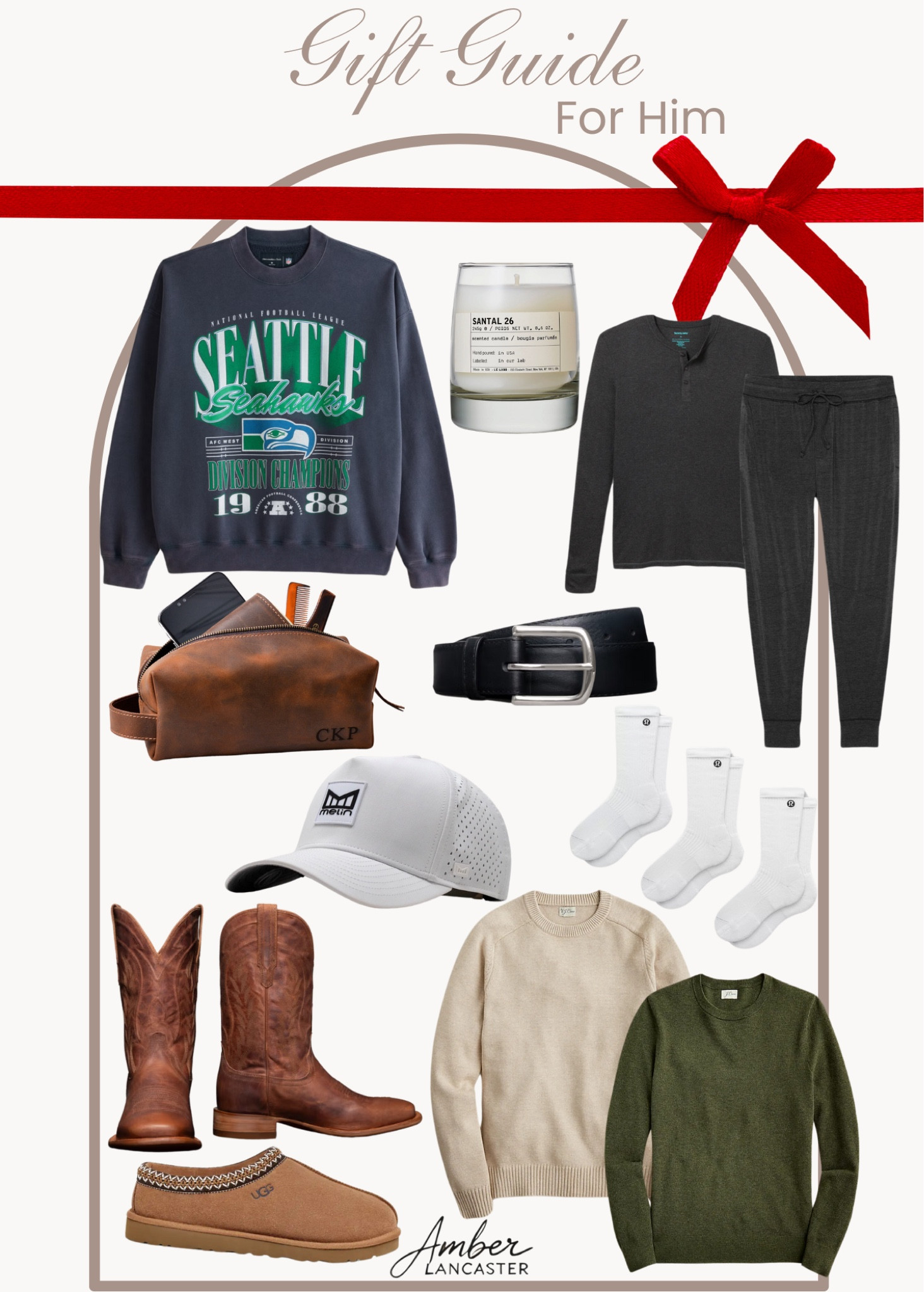 Gift ideas for him! 🎁 | 
men’s gift ideas, gift idea, gifts for men, gifts for dad, gifts for him, gifts for husband, christmas gift, black friday, gift guide for him, tecovas, ugg tasman, abercrombie nfl, golf hat, tommy john, jcrew sweaters. 

#LTKHoliday #LTKGiftGuide #LTKMens