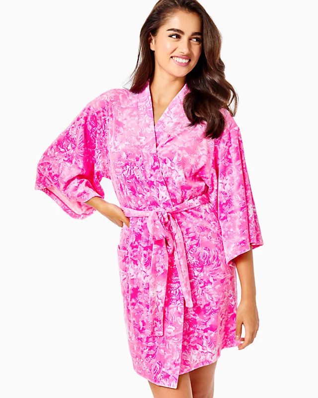 Elaine Velour Robe | Lilly Pulitzer