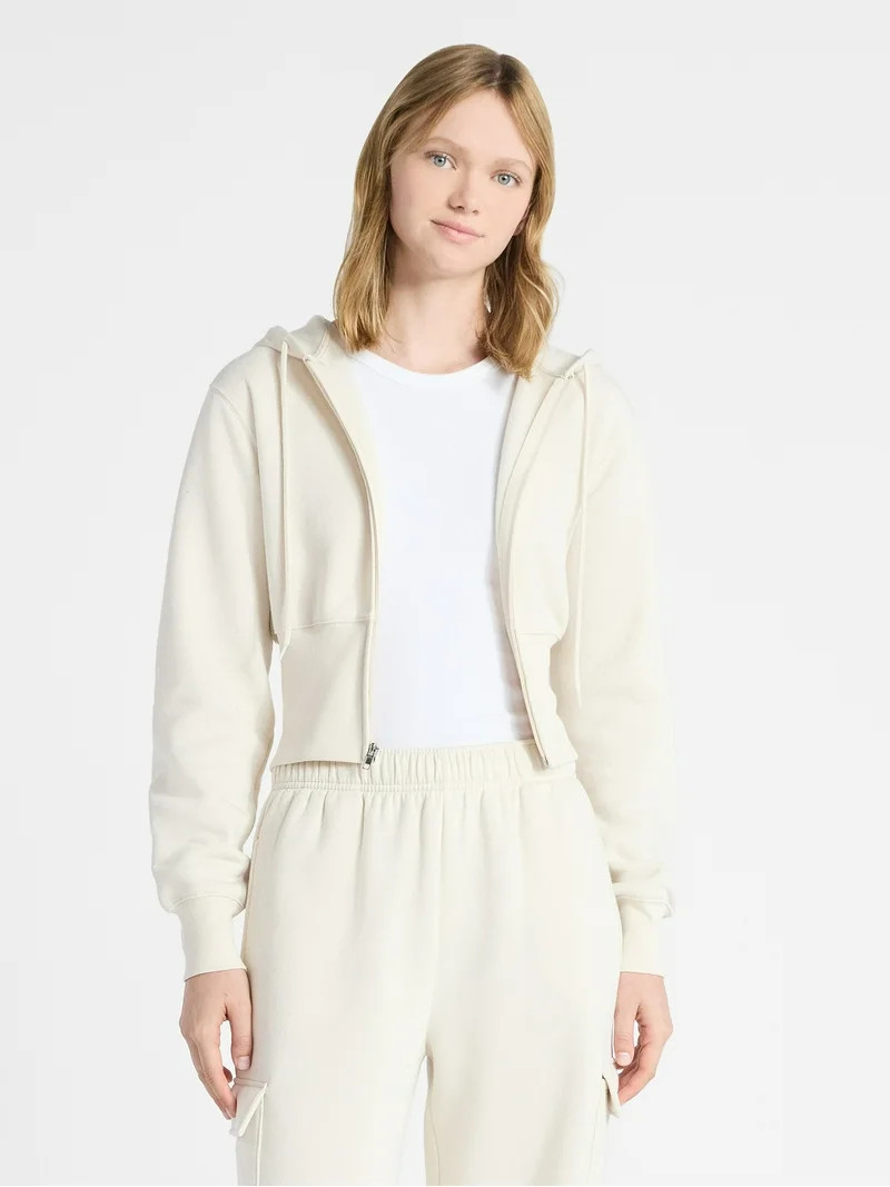 No Boundaries Fleece Zip Hoodie, Women's | Walmart (US)