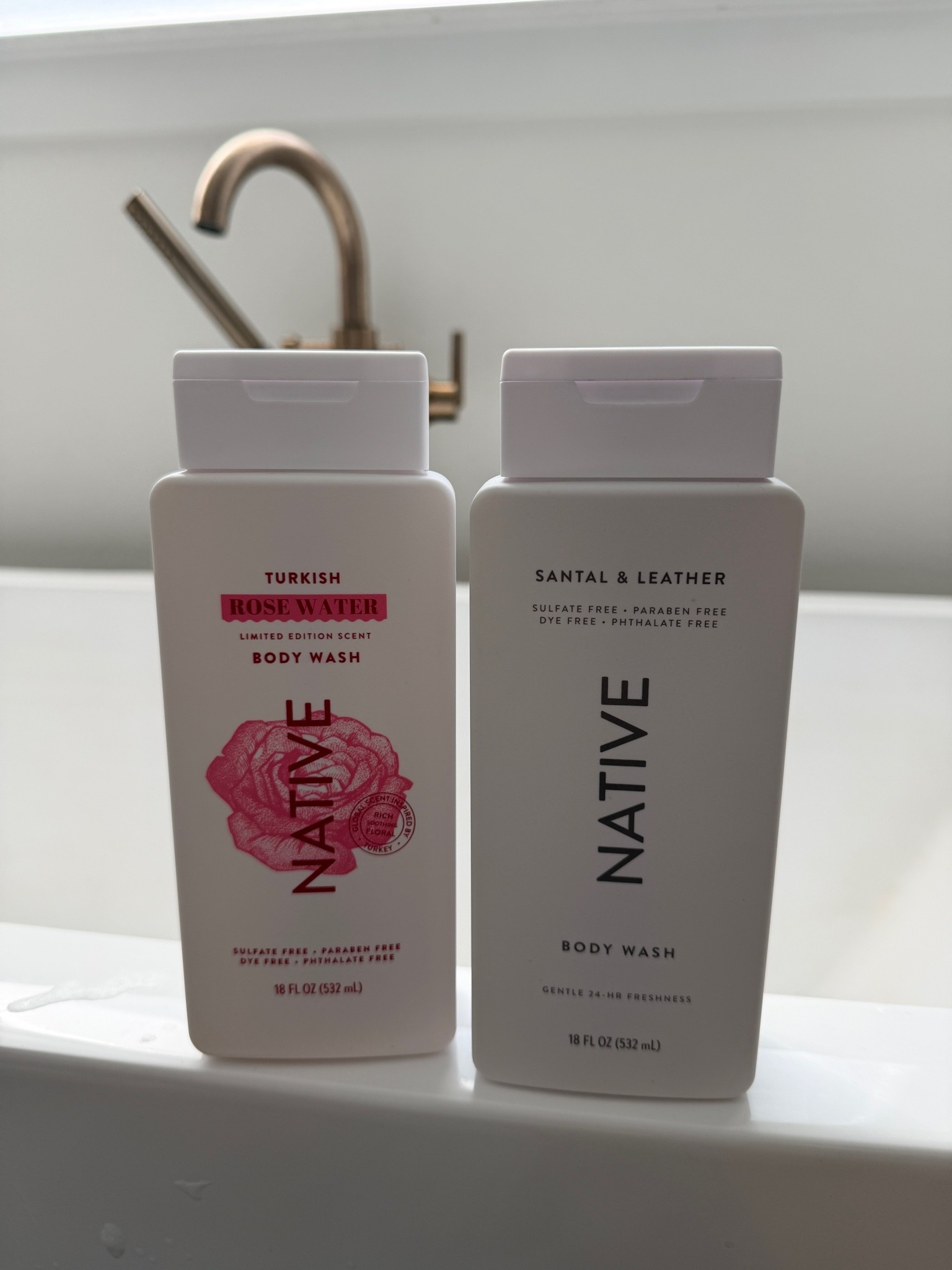 These Native body washes are much cleaner and gentler than the other soaps I was using and the scents are AMAZING. The Santal is like heaven to me. They last forever too! I even use them in Bentlee!

#LTKselfcare #LTKBeauty