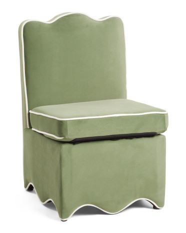 32.5in Scalloped Bottom Dining Chair | Marshalls