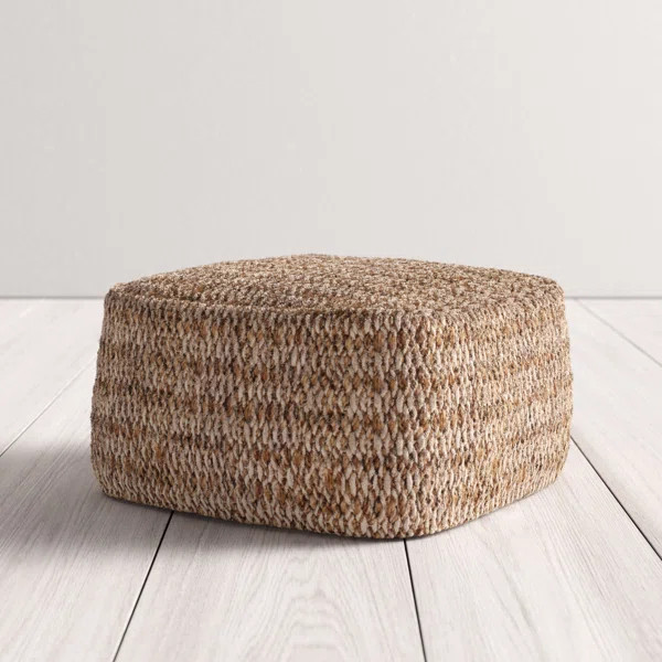 Larock 20" Square Pouf Ottoman | Wayfair North America