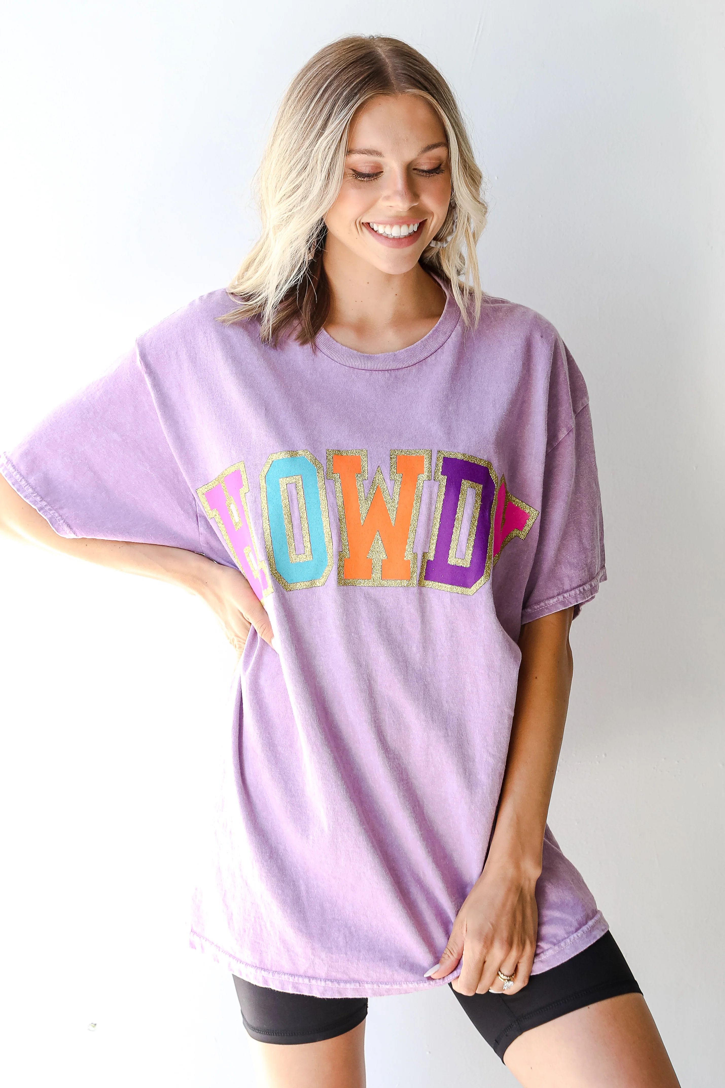 Howdy Glitter Tee | Dress Up