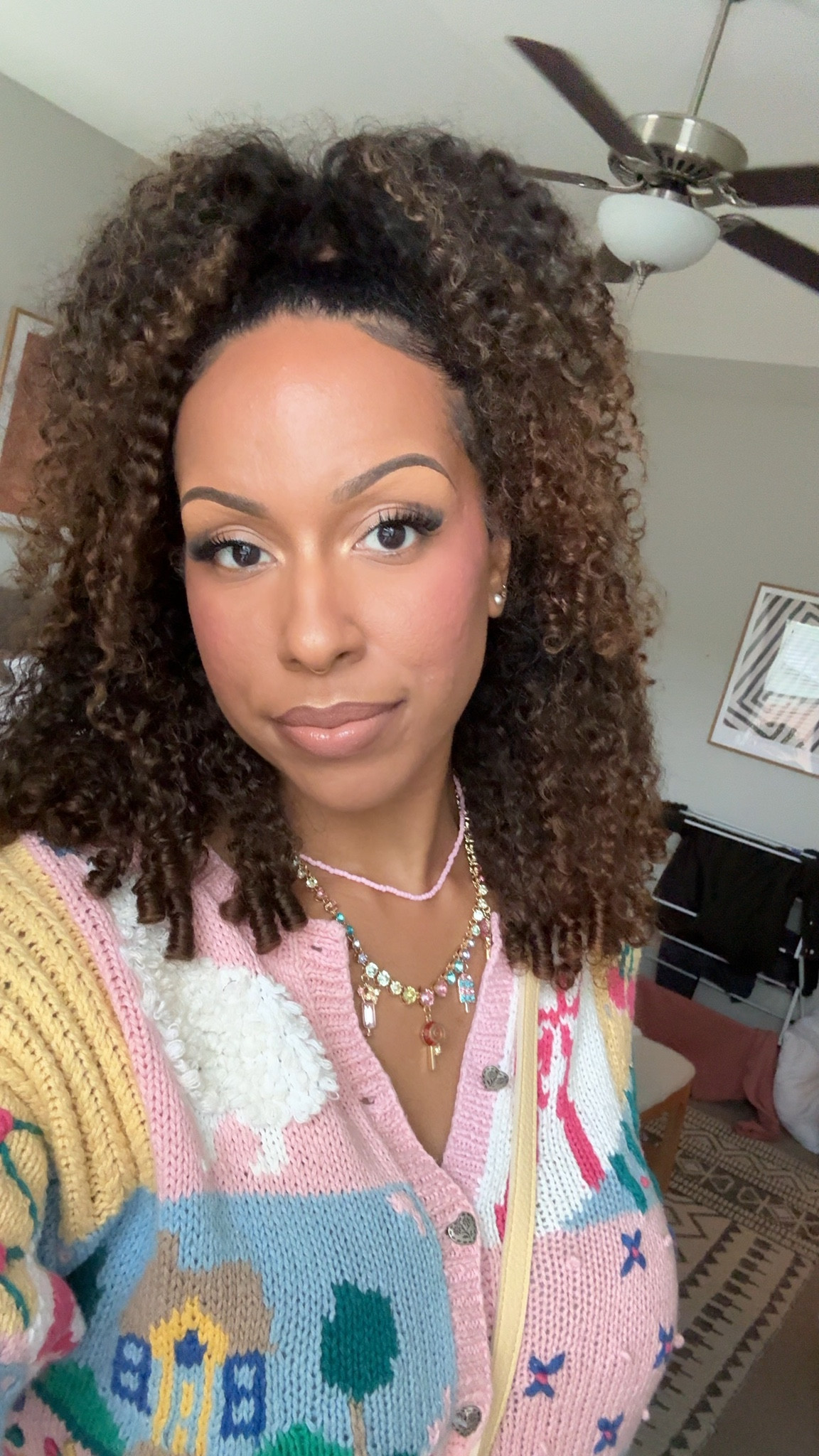 Half Up Half Down Style for Easter! 🐣 

#LTKTall #LTKBeauty #LTKootd