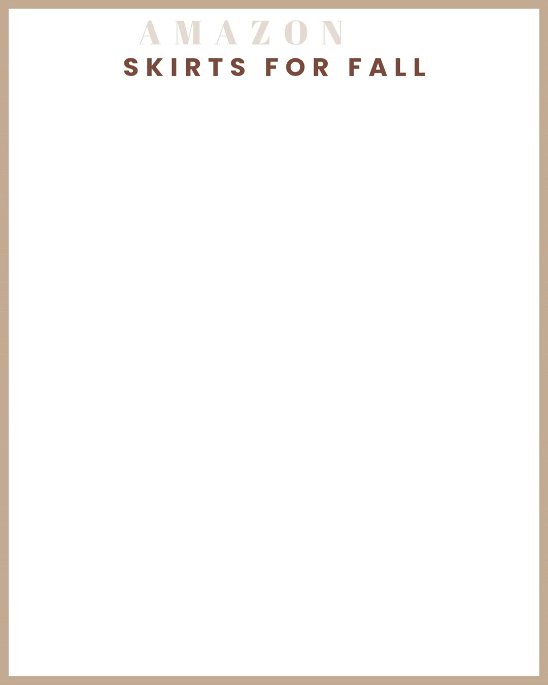 Skirts for fall you’ll want to recreate 🍂🤎

Skirts aren’t just for summer — they’re one of the easiest pieces to transition into your fall wardrobe. ✨

Think midi skirts with cozy knits, mini skirts with tights + boots, pleated skirts with sweaters, and satin skirts paired with structured jackets. Add loafers, ankle boots, or knee-high boots to instantly make the look feel more autumn-ready. 🍁

Perfect for creating that Pinterest-inspired fall wardrobe without buying an entirely new closet. 🤎 

 #LTKdayinmylife #LTKgrwm #LTKootd