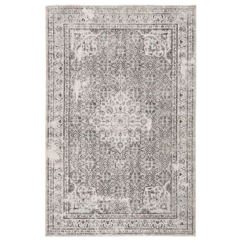 One-of-a-Kind Judie Hand-Knotted New Age 9'10" X 14' Polyester Area Rug in Gray/Beige | Wayfair North America
