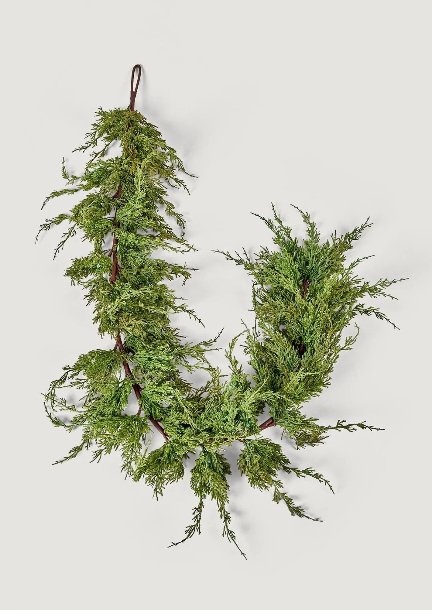 Deluxe Faux Cedar and Juniper Holiday Garland - 60" | Afloral