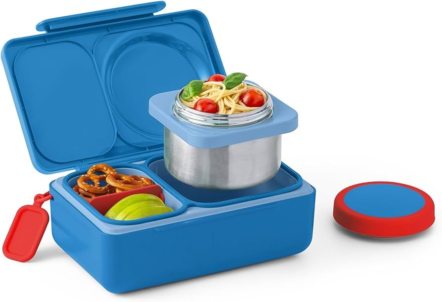 OmieBox UP bento box for kids | Insulated lunch box | Leak proof thermos food jar | Cooler ice pa... | Amazon (US)