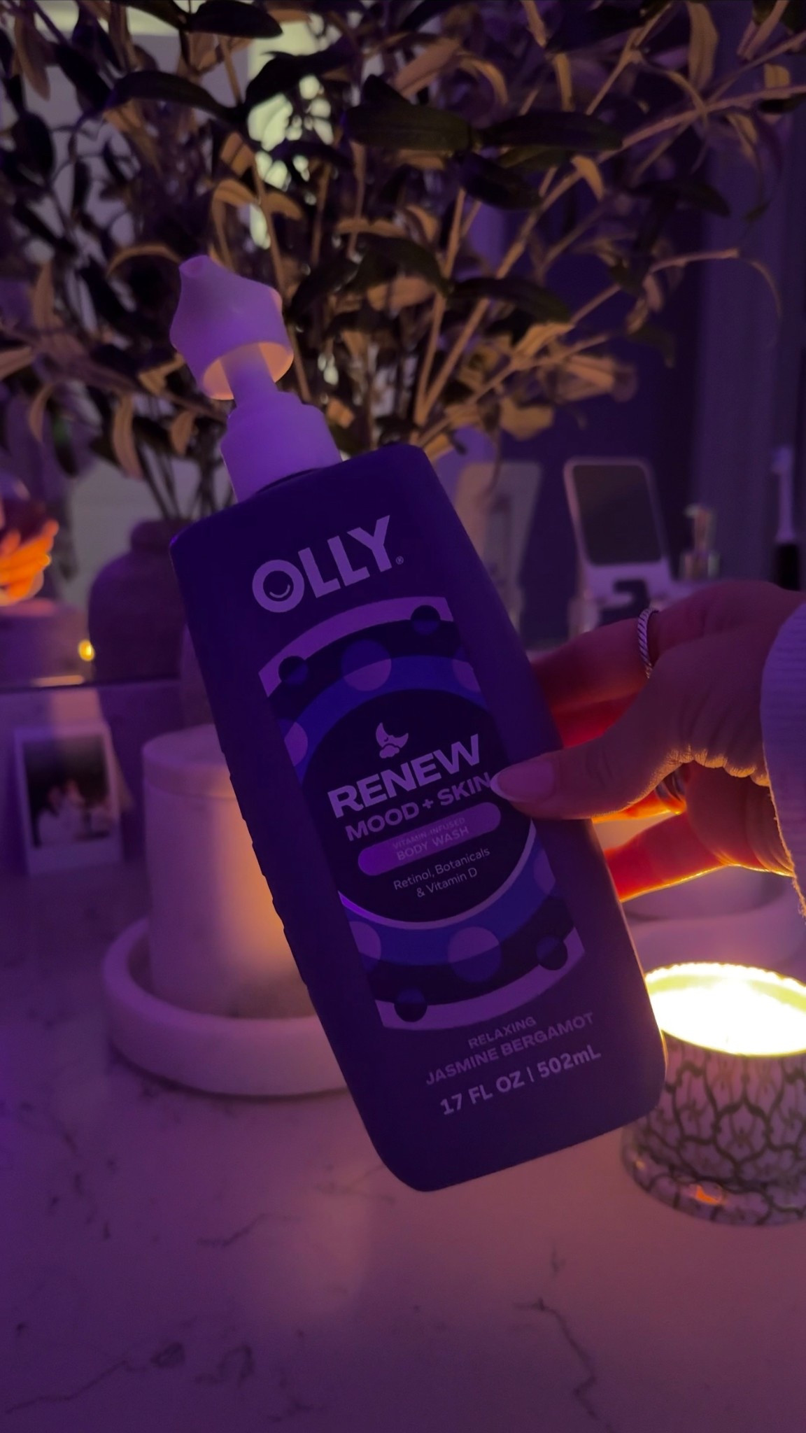 my favorite nighttime body wash 🌙 #ollypartner @ollywellness