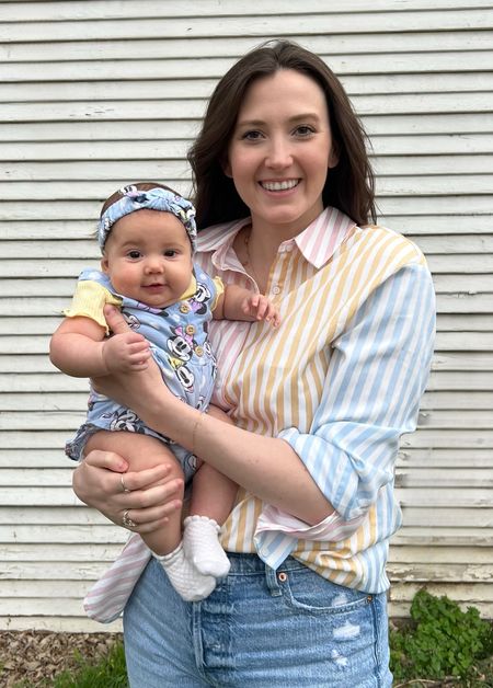 Spring is here and we’ve got the cutest coordinating look to share with you! Mommy and me in pastels 🌸 Also the shorts version of my jeans are just 13$ right now and I’ve linked them link in bio! 

#LTKbaby #LTKstyletip #LTKkids