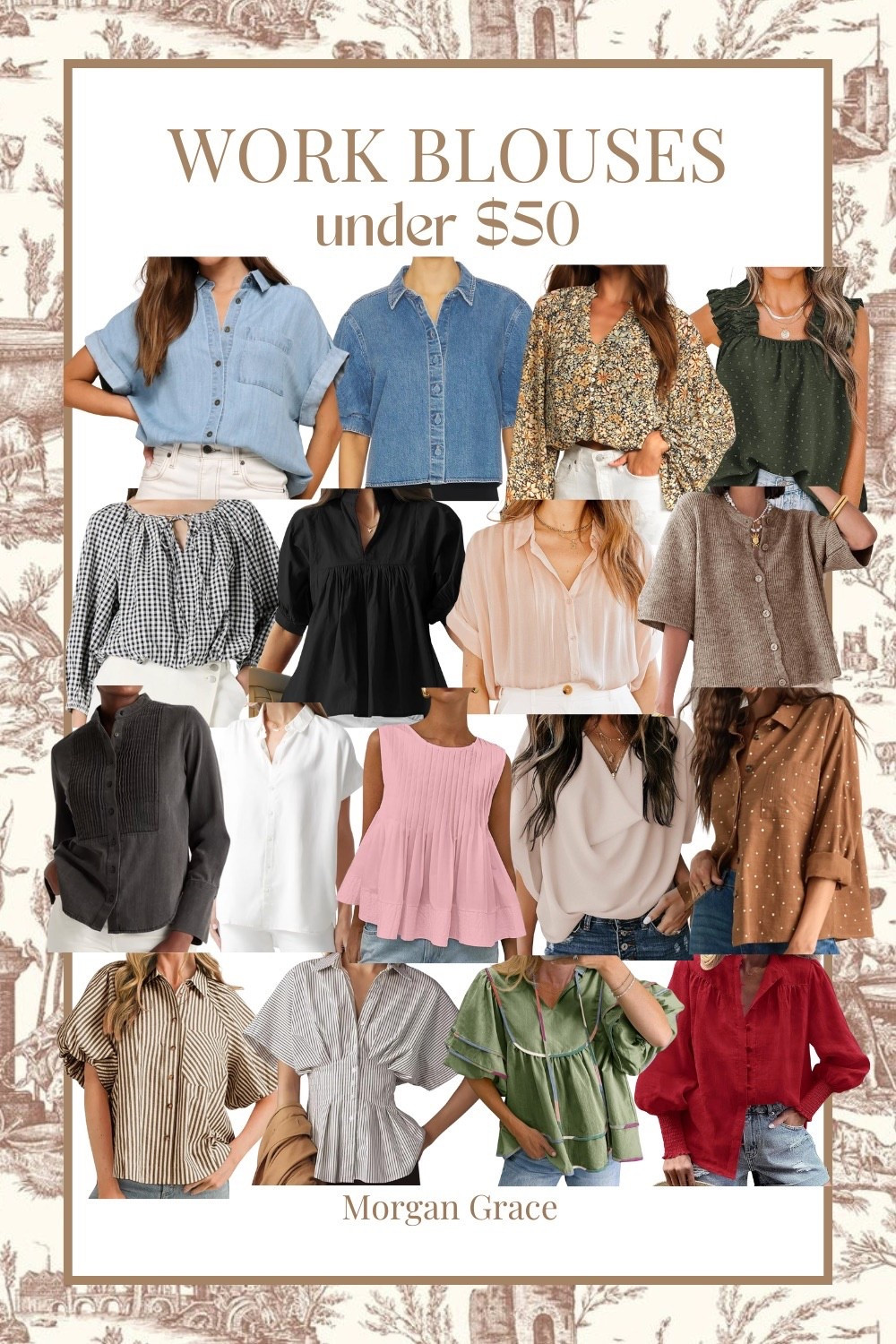 Work Blouses Under $50

Work Blouses, office blouses, office outfits, office fashion, office tops, work tops, work outfits, work fashion, business casual, business fashion, business outfits, business clothes, fall blouses, fall tops, office fall tops, work fall tops, work fall blouses, office fall blouses, summer to fall tops, summer to fall blouses, red dress boutique tops, red dress boutiques blouses, aritzia tops, aritzia blouses, Anthropologie tops, Anthropologie blouses, Anthropologie work outfit, Anthropologie office outfit, Anthropologie work top, Anthropologie office top, Anthropologie work blouse, Anthropologie office blouse, Nordstrom blouse, Nordstrom office top, Nordstrom work top, Nordstrom work outfit, Nordstrom office outfit, Nordstrom office blouse, Nordstrom work blouse, Nordstrom fall fashion, Nordstrom fall tops, Nordstrom fall blouse, boutique blouse, boutique office outfit, boutique work outfit, button up blouse, Amazon office blouse, Amazon work blouse, Amazon blouse, amazon fashion, Amazon work outfit, amazon office outfit, high quality blouse, stripe blouse, gold button blouse, v neck blouse, ruffle blouse, amazon boutique blouses, high quality amazon blouses, amazon blouse dupes, amazon top dupes, affordable blouses, affordable work outfit, affordable office outfit, affordable work tops, affordable office top, affordable business clothing, affordable business blouse, cheap work top, cheap office top, cheap office outfit, cheap work outfit. cheap blouse, amazon work fashion, morgan grace 

#LTKFindsUnder50 #LTKWorkwear #LTKSeasonal