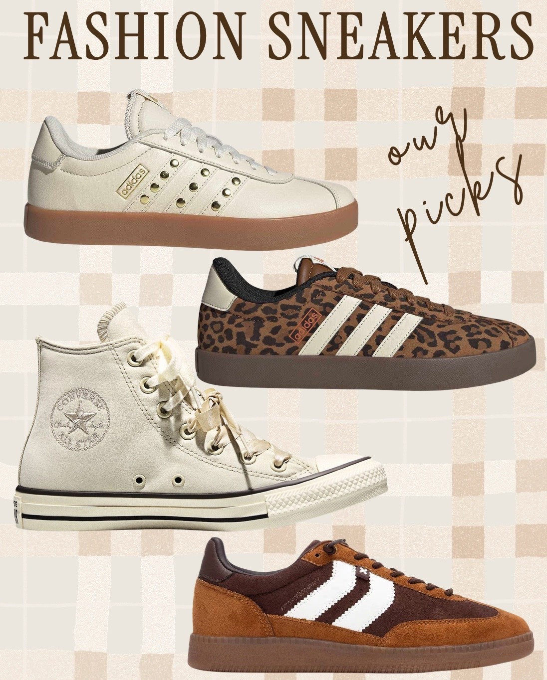 Fall sneaker roundup 🍂👟 Found some seriously cute options at Kohl's that’ll go with everything in your closet. 🤎 From leopard print to warm fall neutrals, these are the sneakers I’ll be reaching for all season! 🍂 

#kohls #kohlspartner #kohlsfinds