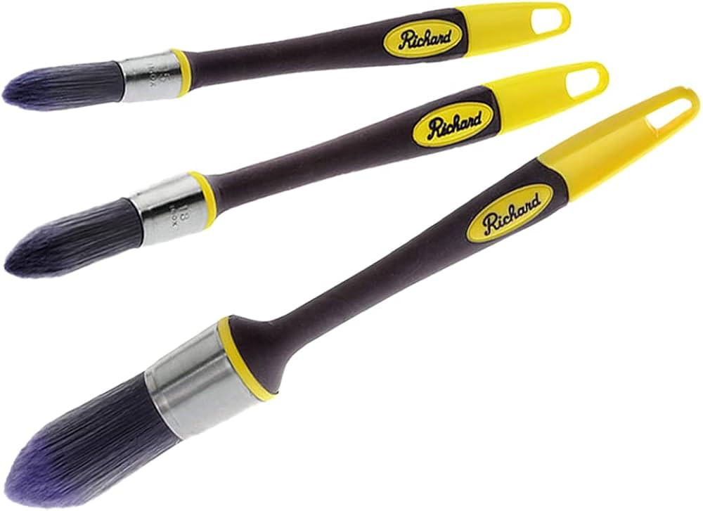 Richard 13400 5/8", 3/4" and 1" Elegance Trim Paint Brush, 3 Pack. Edge Painting Tool, Trim Paint... | Amazon (US)