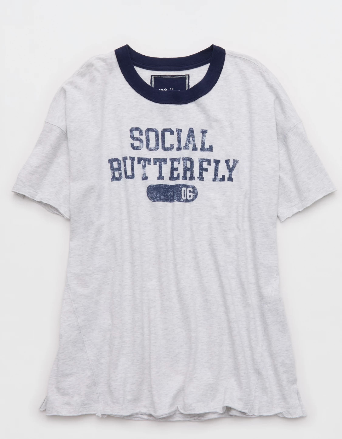 Aerie Oversized Crew Boyfriend T-Shirt | Aerie