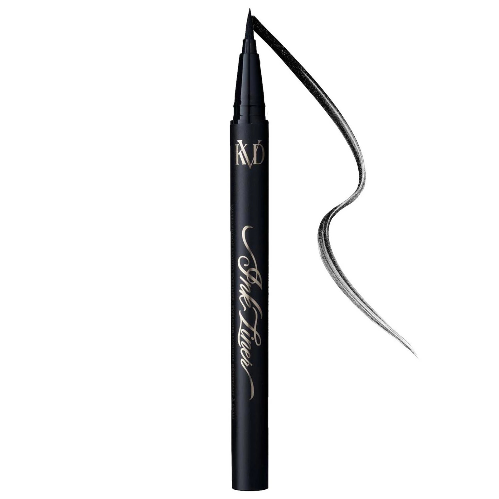 KVD Beauty Ink Liner Waterproof Felt-Tip Liquid Eyeliner, Size: 0.019 Oz, Trooper Black | Kohl's