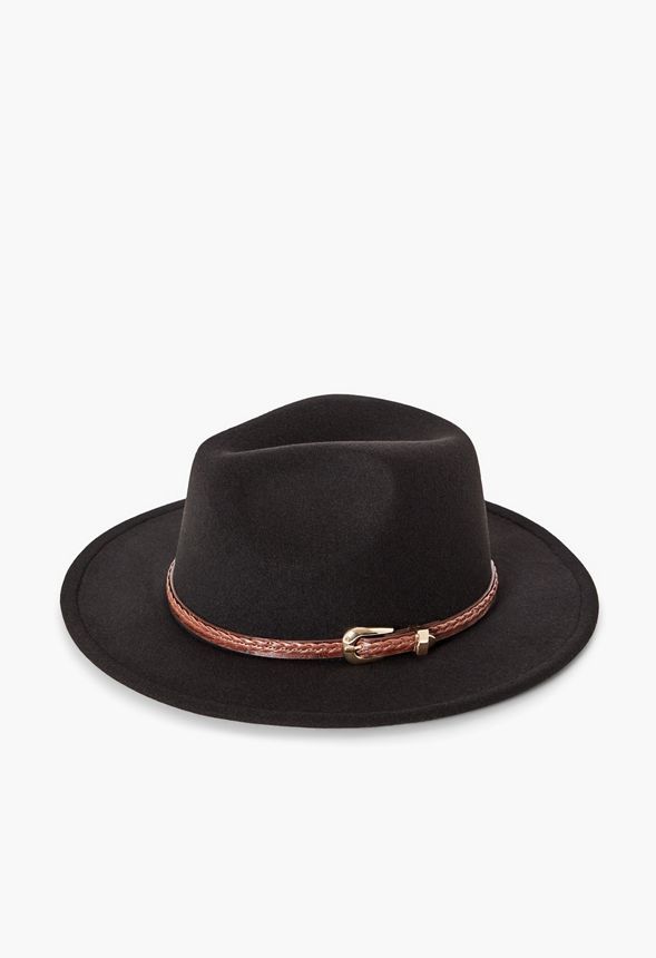 Western Buckle Trim Hat | JustFab