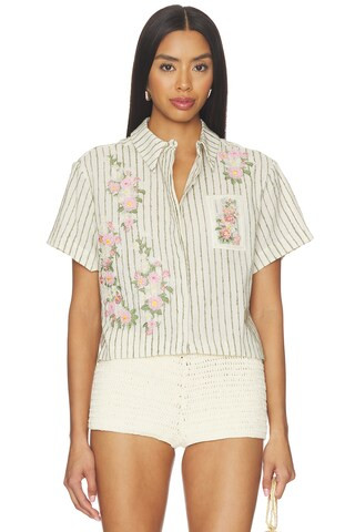 Agua by Agua Bendita Virtuosa Paraiso Top in Multicolor from Revolve.com | Revolve Clothing (Global)