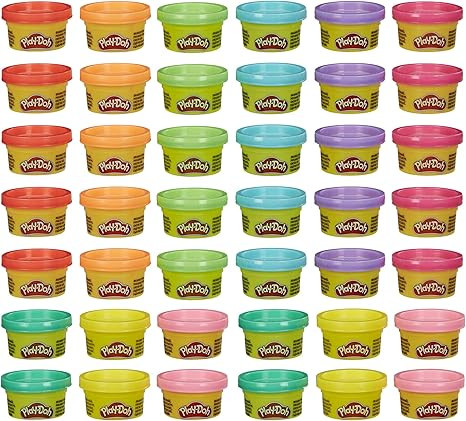 Play-Doh Handout 42-Pack of 1-Ounce Non-Toxic Modeling Compound for Kid Party Favors, Trick or Tr... | Amazon (US)