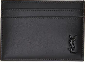 Tiny Monogram Leather Card Case | Nordstrom