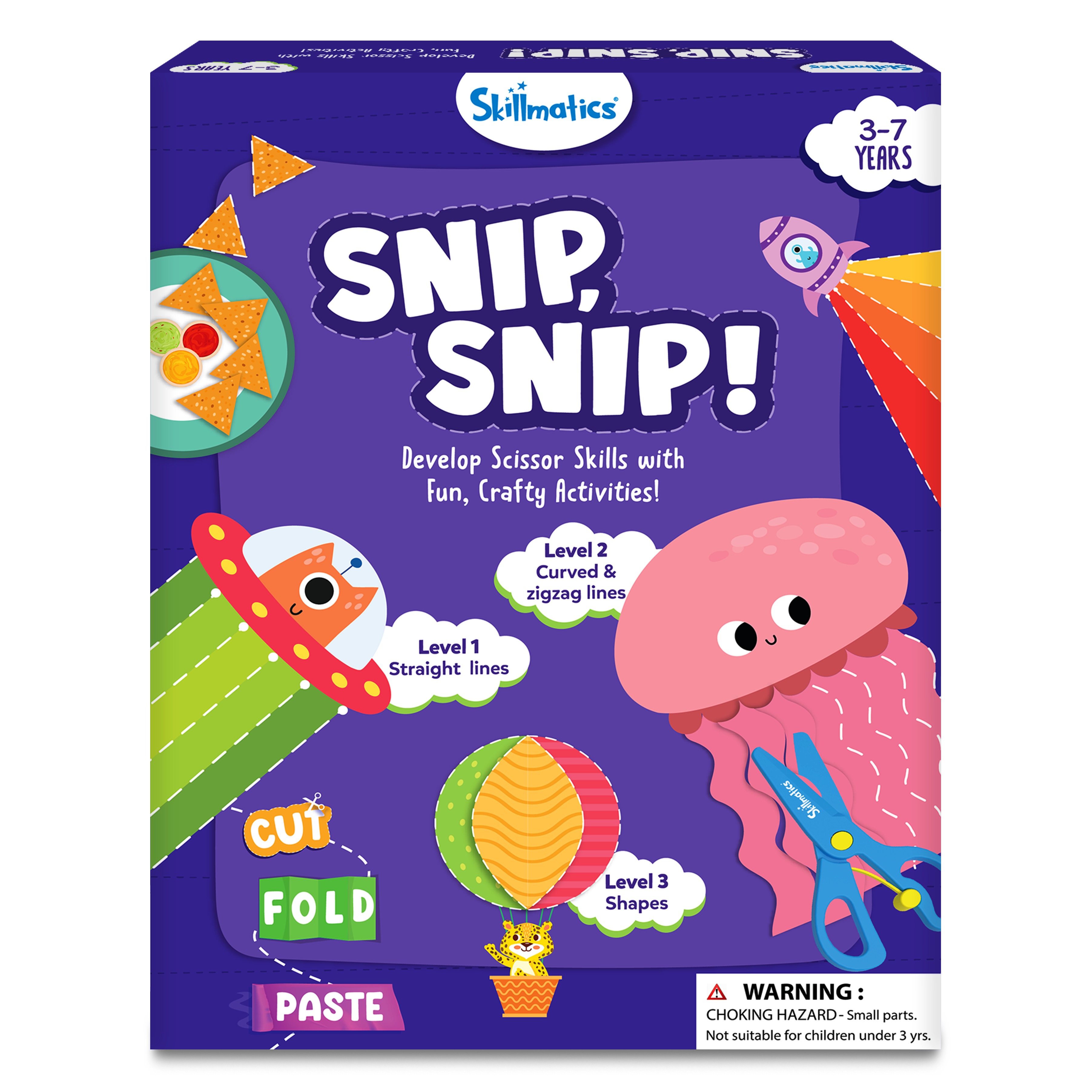 Skillmatics Art & Craft Activity Kit: Snip, Snip, Practice Scissor Skills, Craft Kits & Supplies ... | Walmart (US)