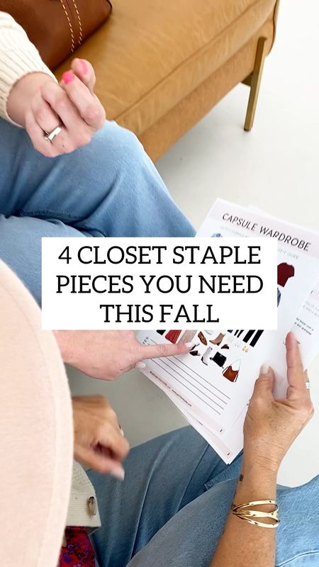 4 closet staple pieces you need this fall! 

#LTKSeasonal #LTKover40 #LTKstyletip