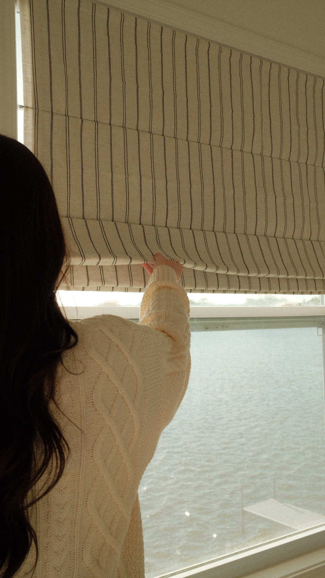 CLASSIC ROMAN SHADES for any home! (Gifted) use my code EW12 for 25% off!  We have beautiful views in our bedroom at the lakehouse,  but the windows face east so the room is like the surface of the sun in the mornings!  We  love these new stylish blackout shades that work on a remote!  Highly recommend! #curtarra #romanshades #windowcoverings #homedecor #bedroomideas

#LTKSeasonal #LTKHome
