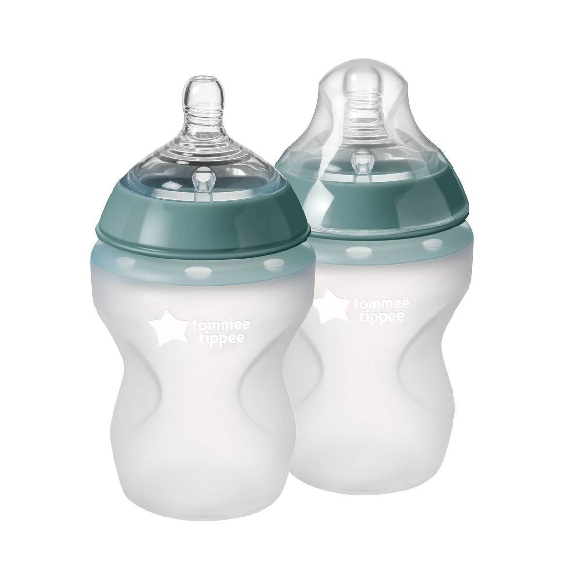 Tommee Tippee Closer to Nature Silicone Baby Bottle - 9oz - 2pk | Target