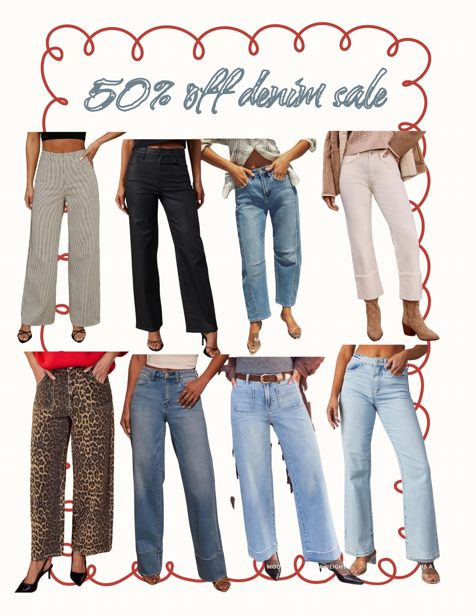 Vici 50% off denim 

#LTKSaleAlert #LTKWorkwear #LTKTravel