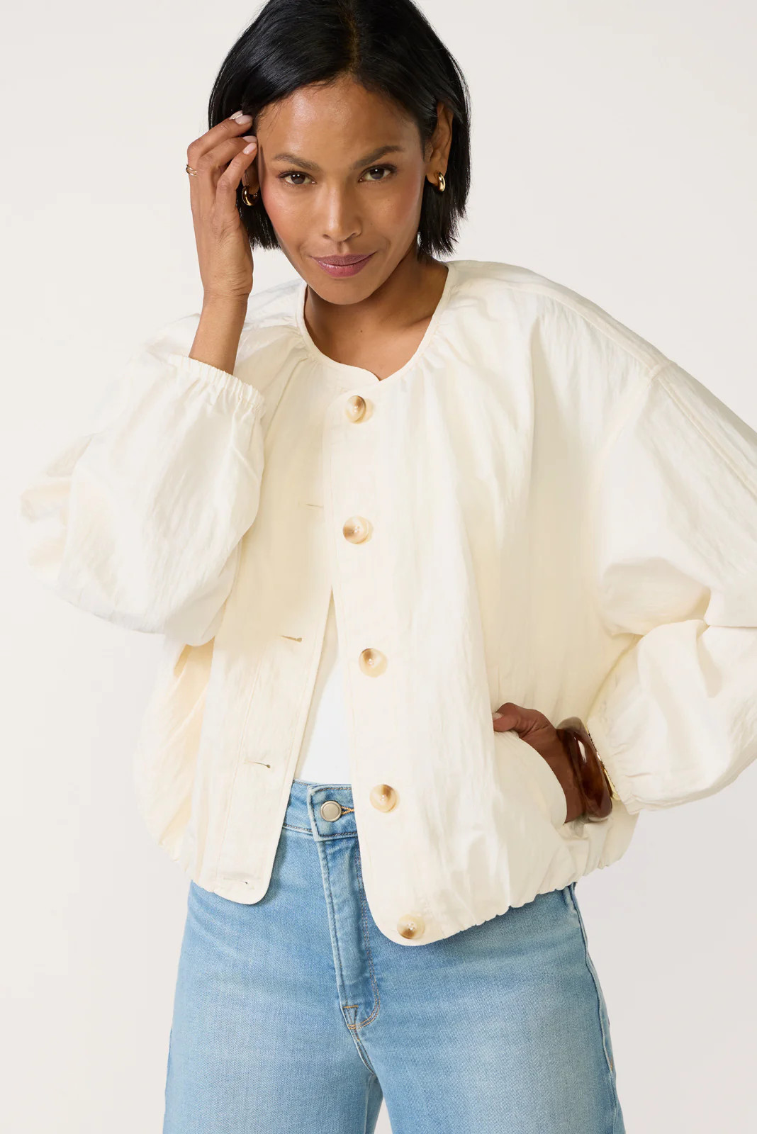 SANCTUARY Women's Daydream Jacket, Size XS, White | Evereve