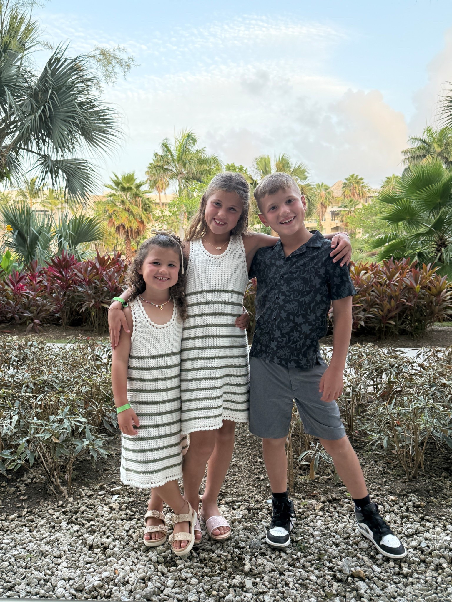 Family vacation outfits! Loving this matching sister moment. It takes a lot to get my son to wear “dress” clothes but this shirt is so comfortable he loved it!

#LTKKids #LTKTravel #LTKFamily