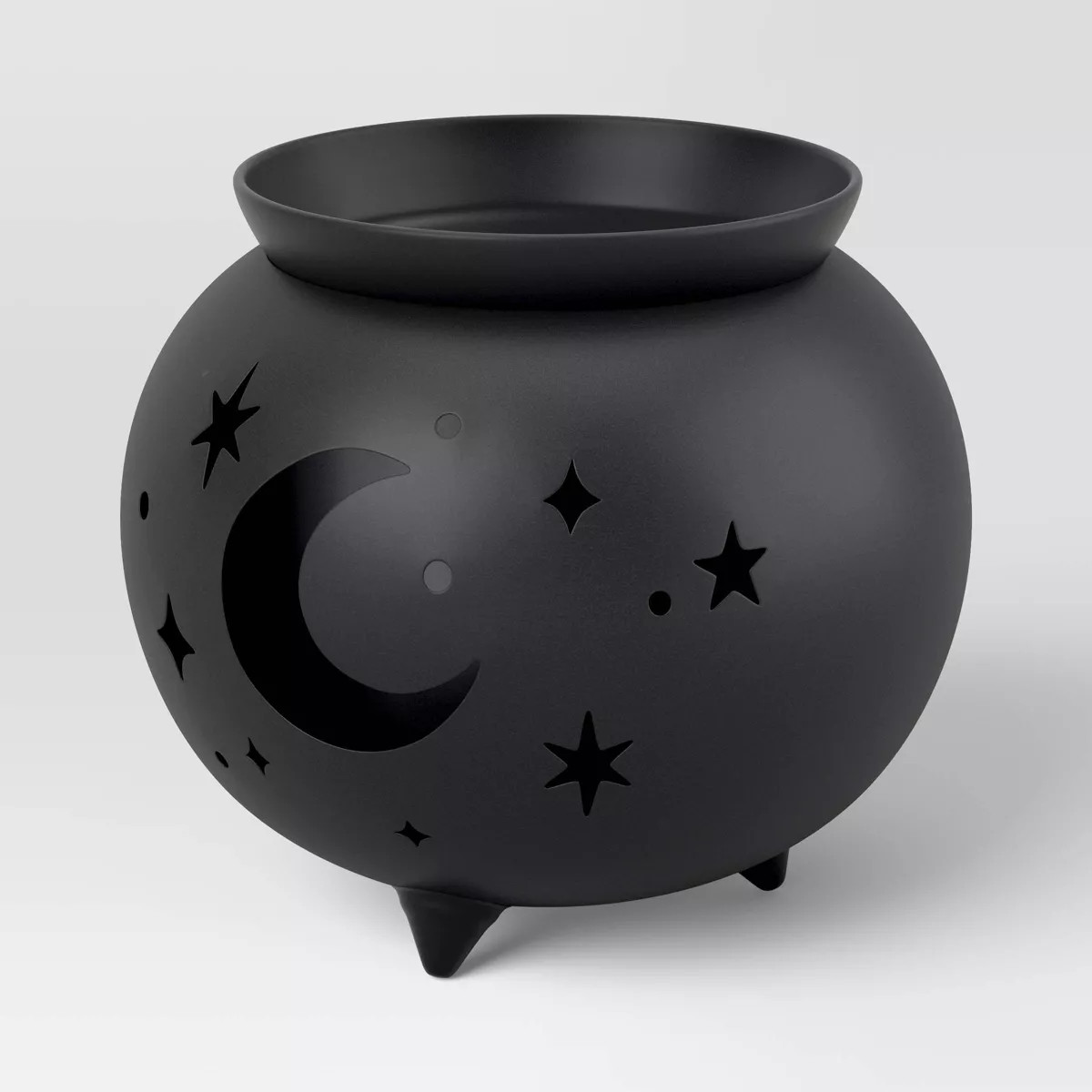 9" Large Metal Cauldron Planter Halloween Decorative Prop Black - Hyde and EEK! Boutique™ | Target