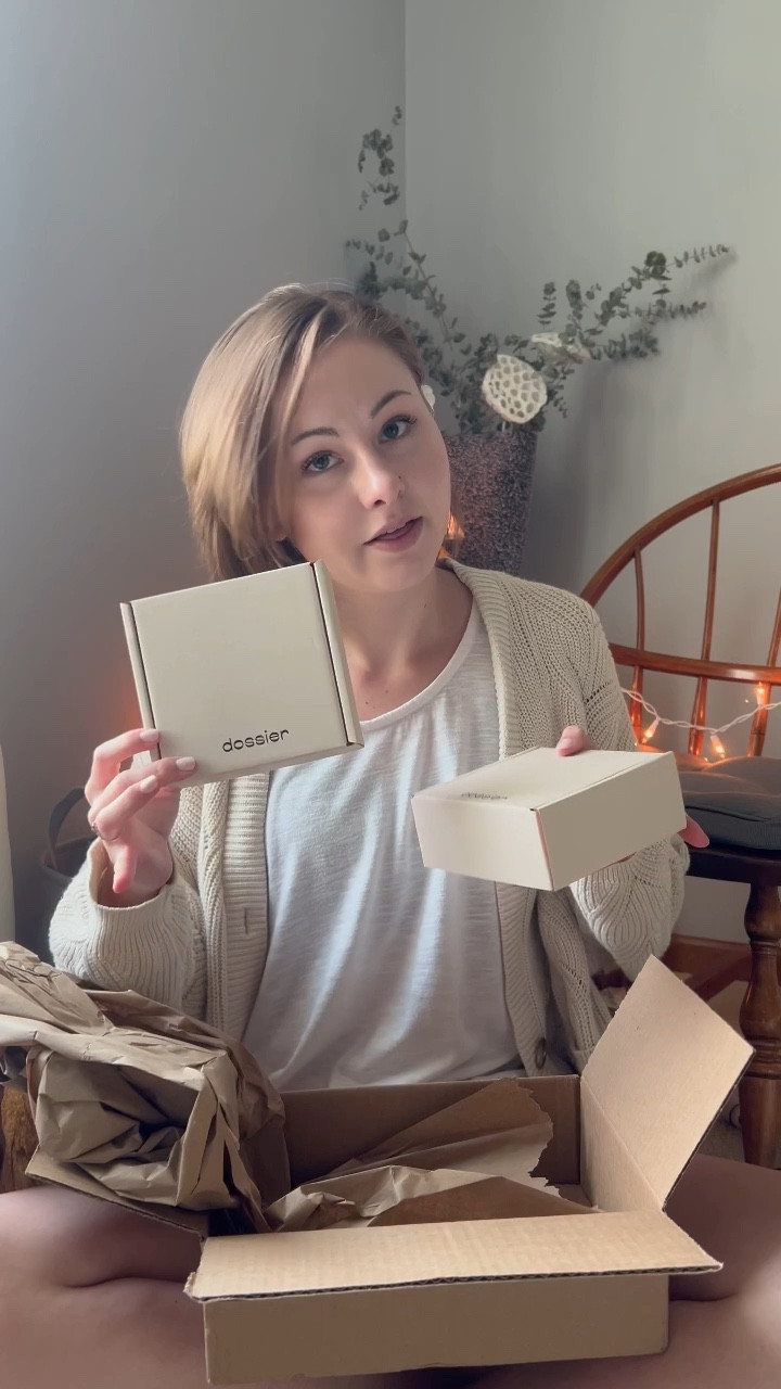 @dossierperfumes UNBOXING! Dossier was kind enough to send me 2 of their most popular fragrances, and I am unboxing them with you today! 

I received the Ambery Saffron and the Floral Marshmallow fragrances, and I am NOT disappointed! These are lovely fragrances, and stay tuned to hear about the stay power!

#dossier #dossierperfumes #dossierpartner #perfume #unboxing #fragranceunboxing #perfumeunboxing

#LTKBeauty #LTKFindsUnder50 #LTKVideo