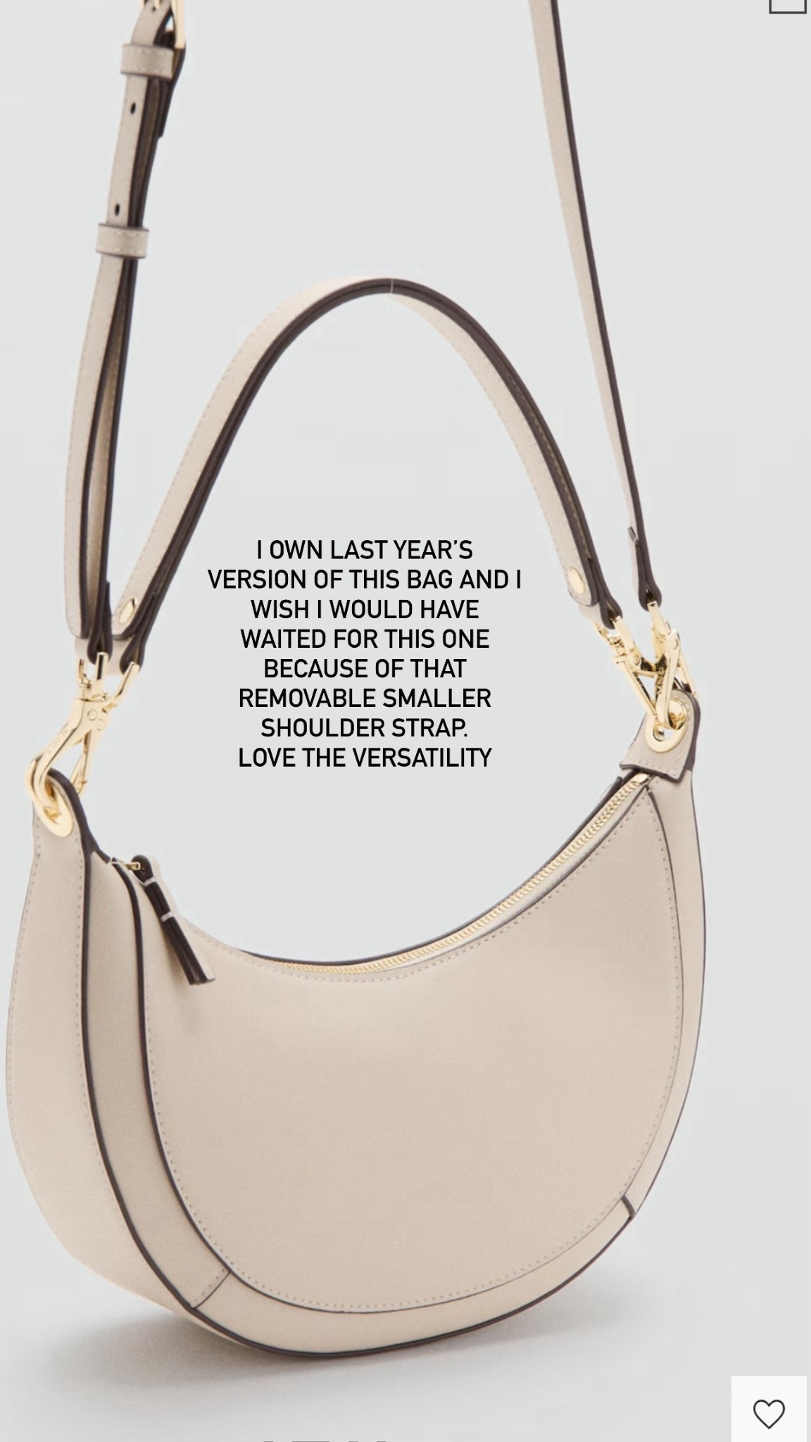 Mango convertible handbag. This is so cute as a shoulder or crossbody for spring 

#LTKSeasonal