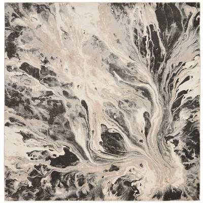 Area Rug, Modern, Abstract, Bed Room, Living Room, Dining Room, Kitchen, Easy Cleaning, Non Shedding|Multi Color | Wayfair North America