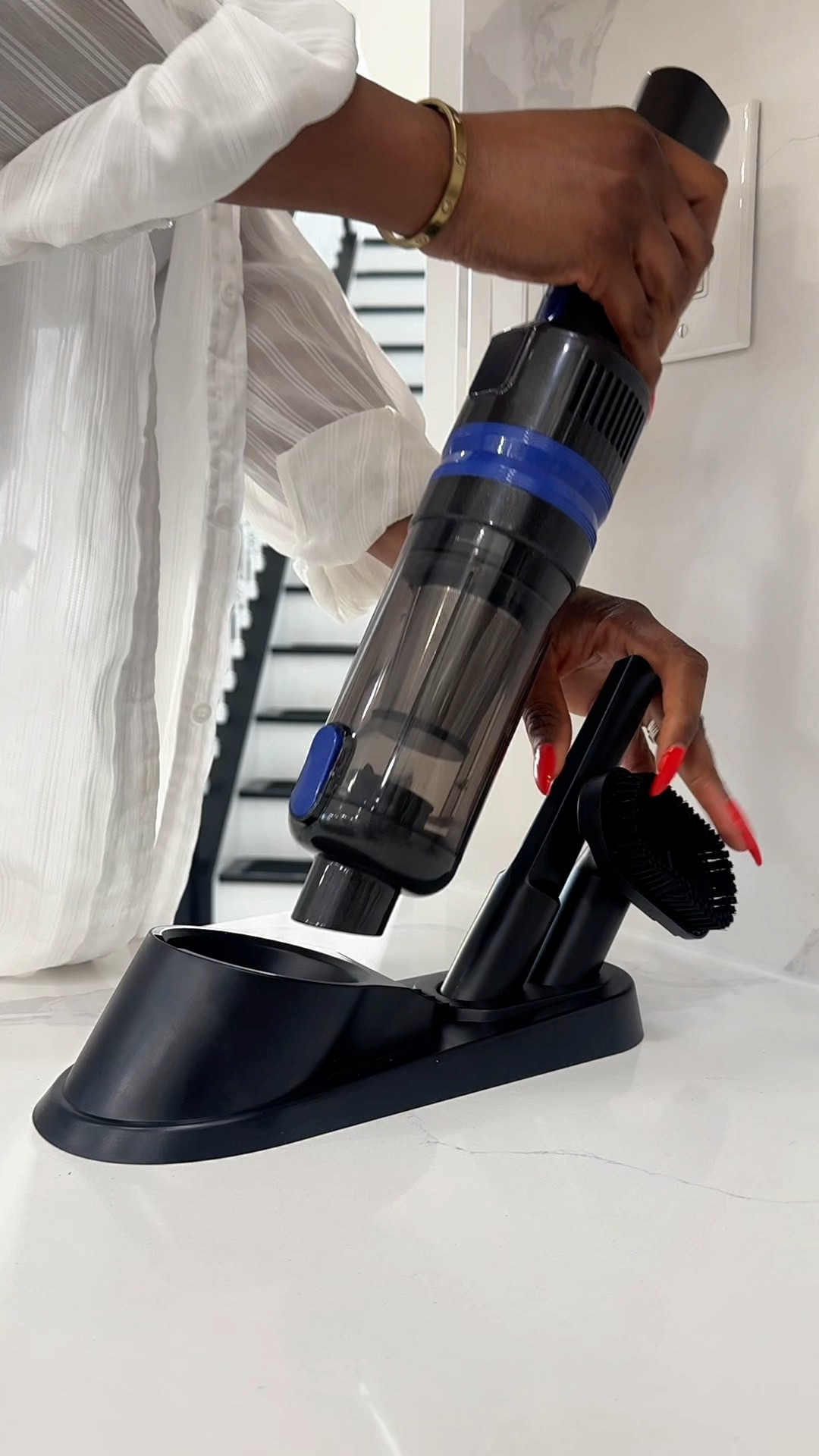 Powerful suction handheld vacuum for your car, refrigerator, stairs, hard to reach places!
Tap below to shop! Follow me @omabelle for more Fashion, Home & everything inbetween. Glad to have you here!!! 💕😊🙏

Home | Home decor |Entryway decor | Entryway table | console table | Buffet table | Accent table
Pottery barn | Amazon home
Restoration hardware look for less |Luxe for less | Entryway ideas | Foyer table | Foyer decor | Sofa table | Black sofa table | Black console | Black accent table
| Black wooden table |Living room decor | Rugs | Area rug | Neutral rug | Living room family room rug | Sofa sectional | Washable cleanable sofa | Family friendly sofa furniture | Stain resistant fabric sofa | Cloud sofa | Family kid toddler | pet friendly sofa | Coffee table | Livingroom | Home decor | bedding | bedroom | fall decor |  fall porch | dresser | rug | kitchen | dispenser | cutlery set | knives 


#LTKvlog #LTKHome #LTKSaleAlert