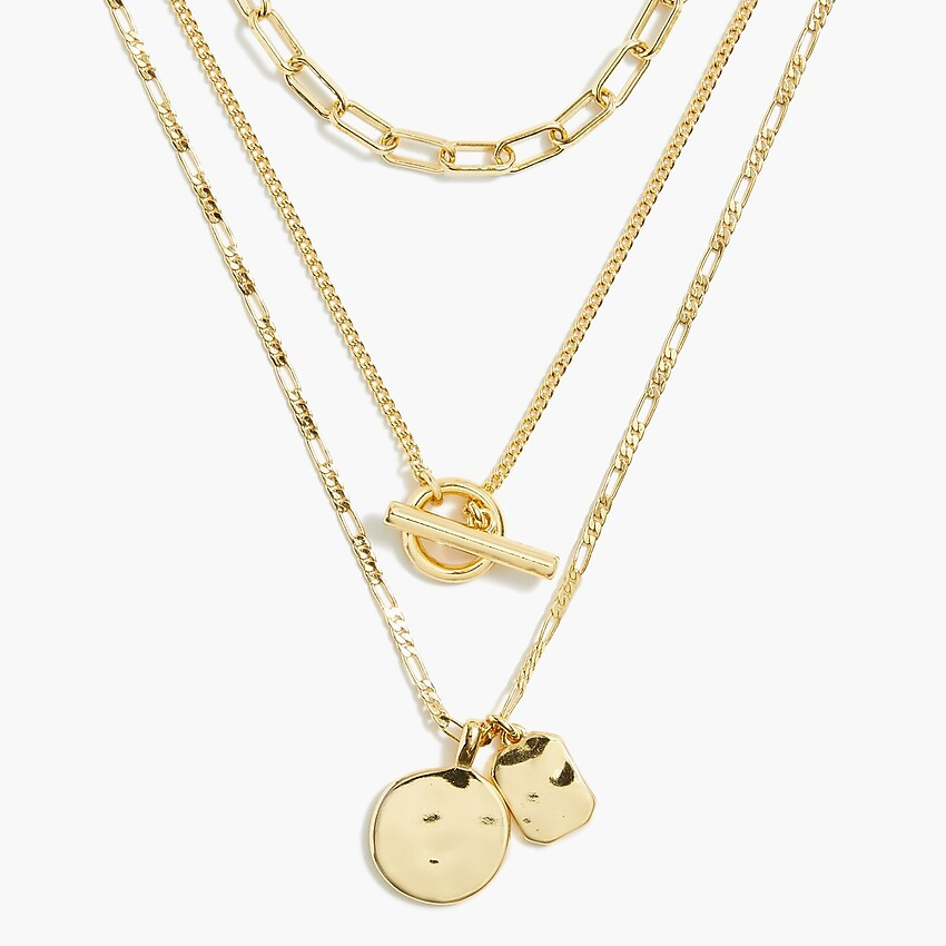 Three-layer necklace | J.Crew Factory