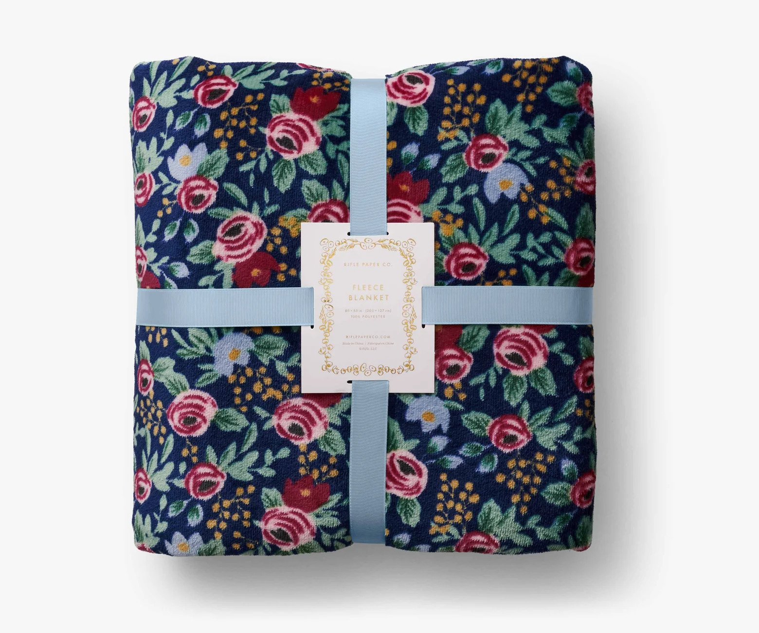 Fleece Blanket - Rosa | Rifle Paper Co.