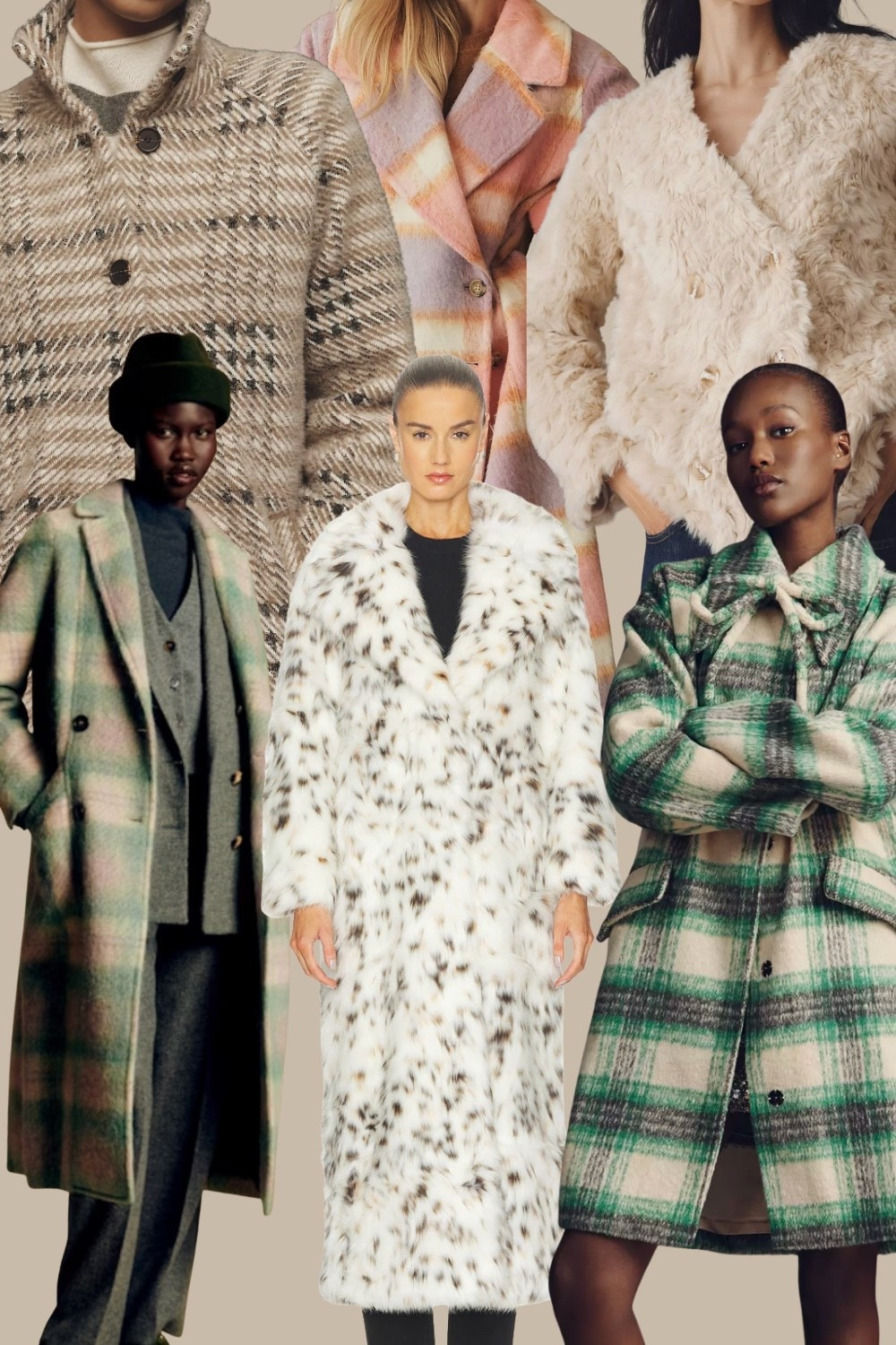 Statement Coats Are Trending
From colorful plaids to full length faux fur, statement coats are a way to shake things up this winter  