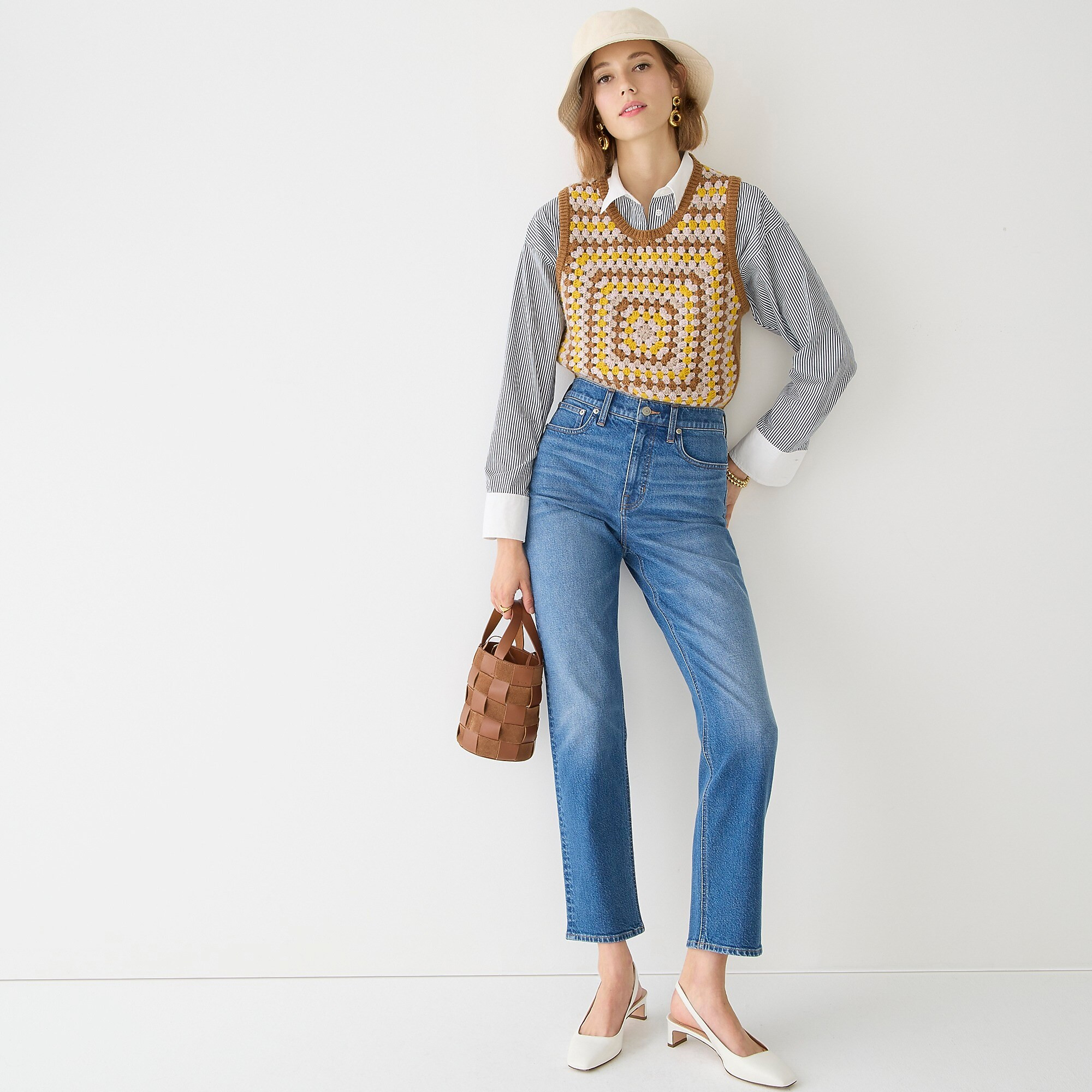 High-rise '90s classic straight-fit jean in Hanger wash | J. Crew US