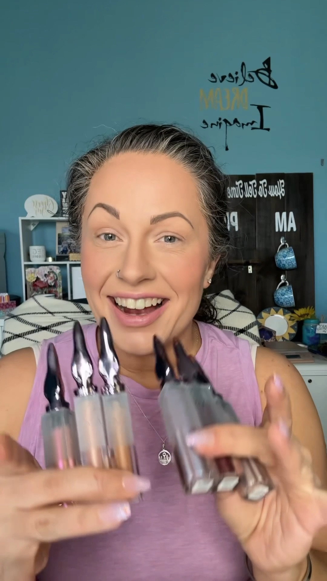 Urban Decay’s 24/7 Glaze-on Liquid Eyeshadows- so beautiful and so easy to use!
#liquideyeshadow #urbandecay #eyeshadow #makeupover40 #over40beauty

#LTKOver40 #LTKBeauty