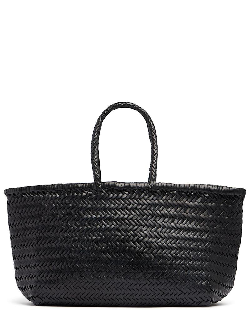 Triple Jump Big bamboo leather bag | Luisaviaroma