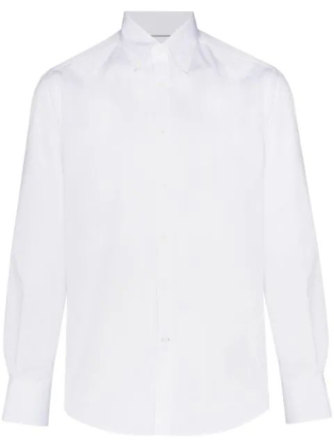 long-sleeve cotton shirt | Farfetch (AU)