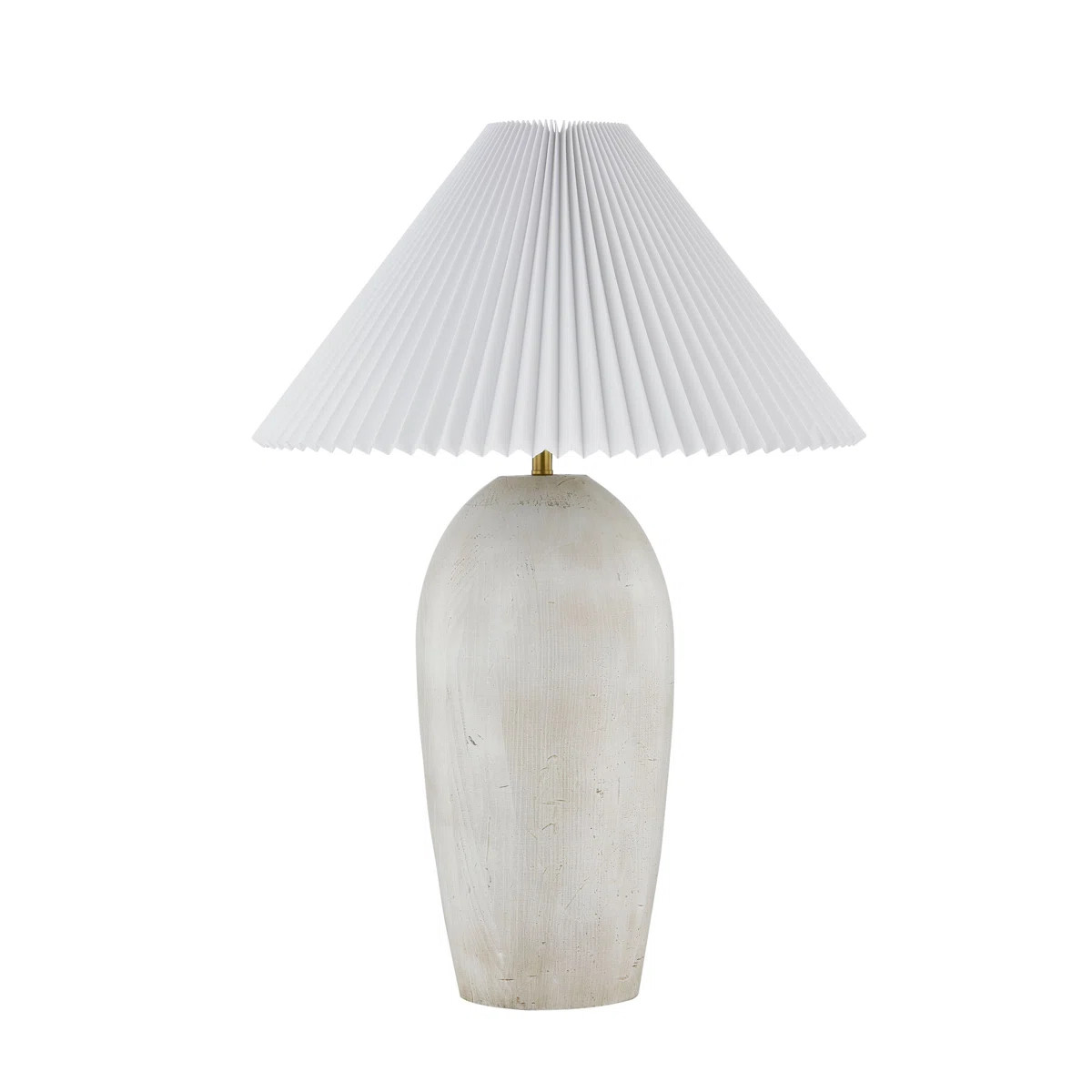 Calhoun 27" Table Lamp with Linen Shade, Off-White (Set of 2) | Wayfair North America
