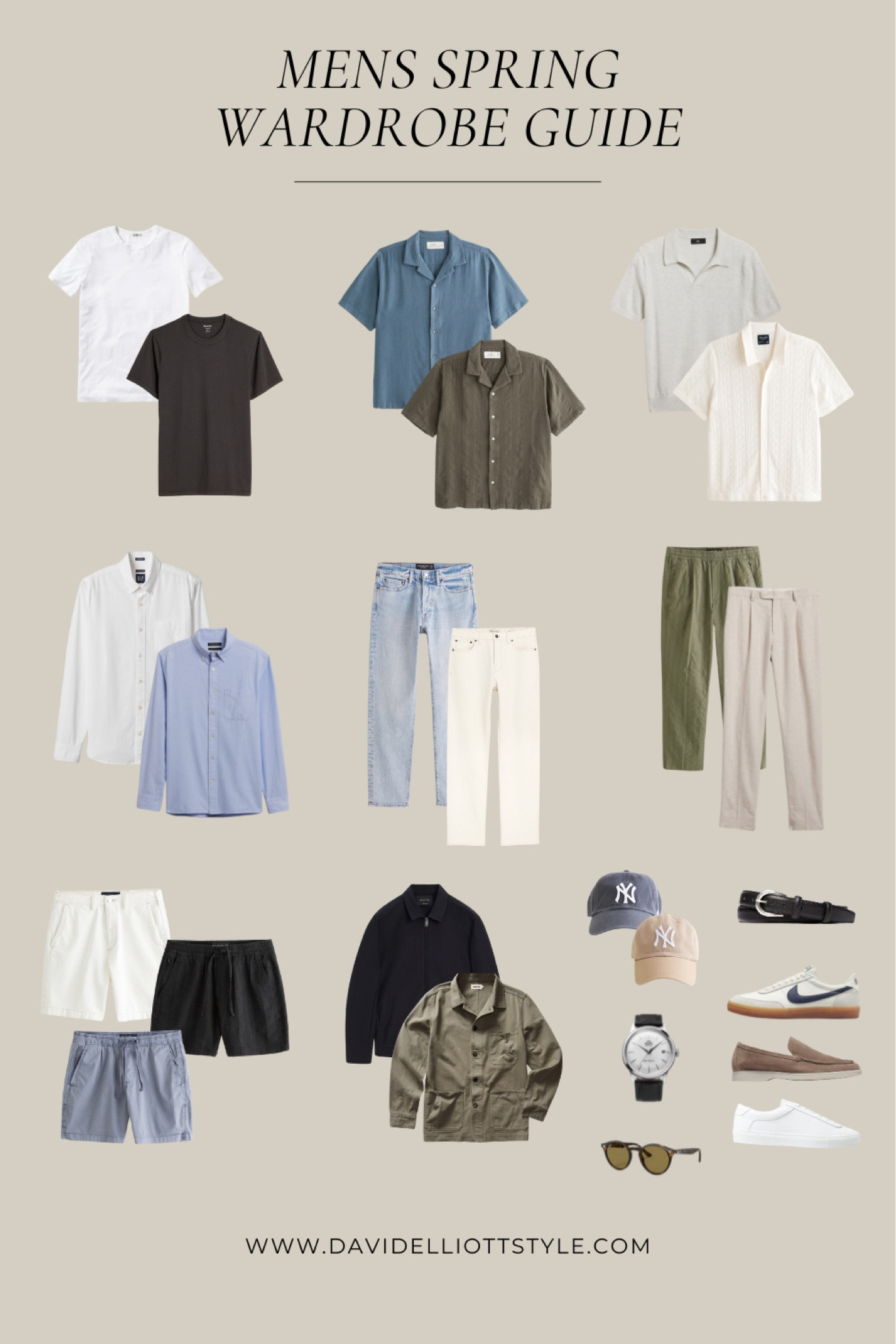 Shirts linked here for the men’s spring & summer wardrobe guide! 

#LTKmens