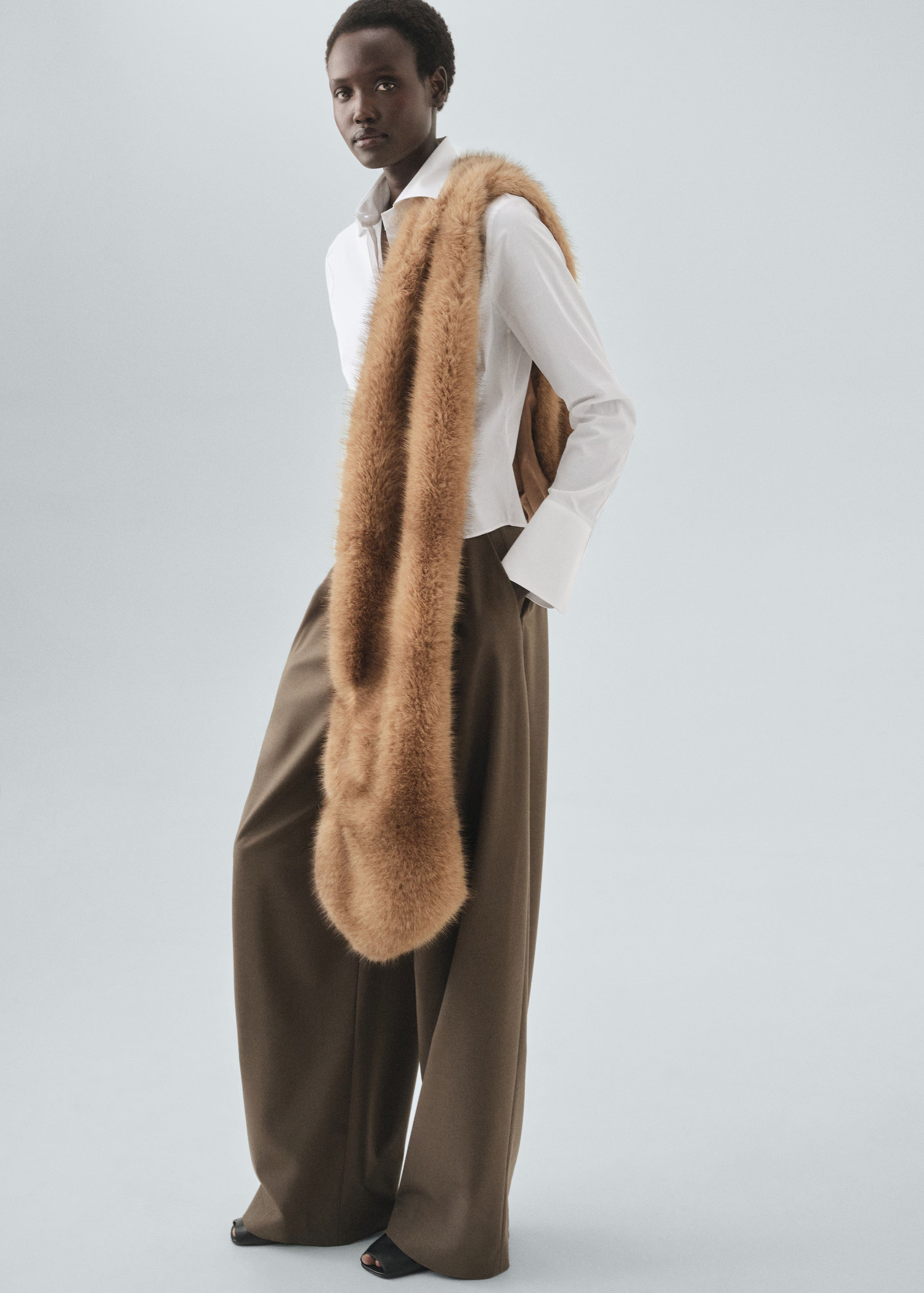 Slim-fit poplin shirt - Women | MANGO United Kingdom | MANGO (UK)