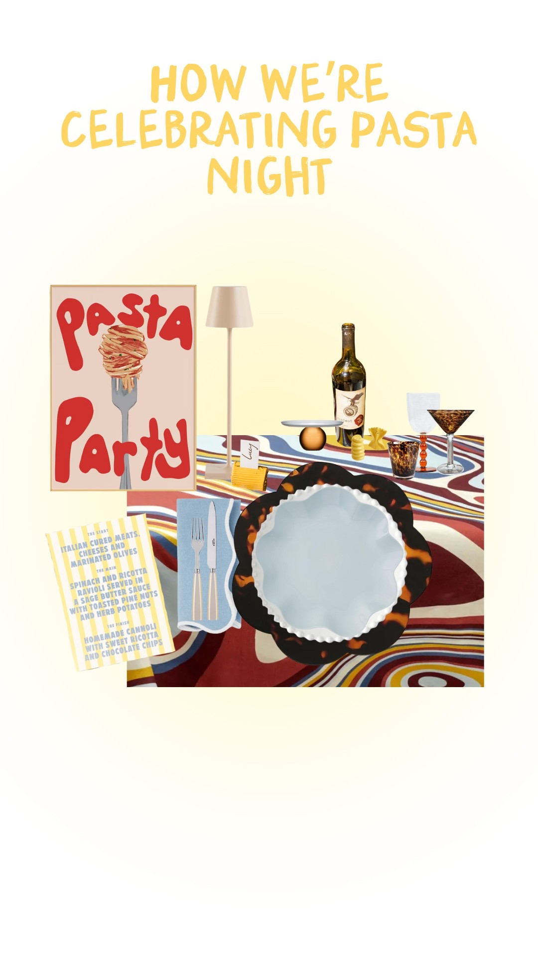 Pasta night & date night ideas!!!! Throw a chic Italian dinner party with your favorite pasta and wine — cheers 🍷🍝🤌 

#LTKParties #LTKHome #LTKFamily