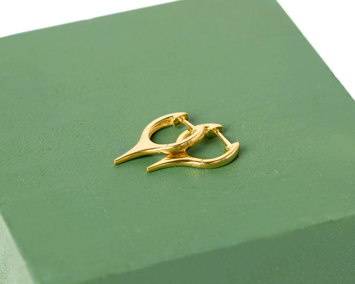 Gold Spike Earrings | For Ever Fine Jewelry