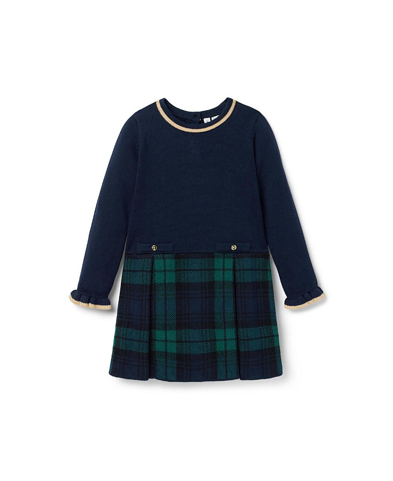 Janie and Jack Girls' The Tartan Sweater Dress - Baby, Little Kid, Big Kid | Bloomingdale's (US)